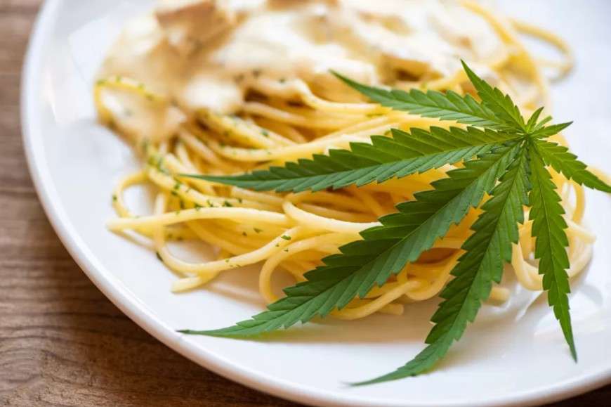 Cannabis Infused Garlic Butter Pasta