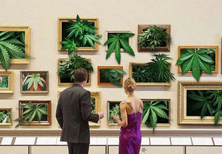 Event space setup for Green Dream Club meeting