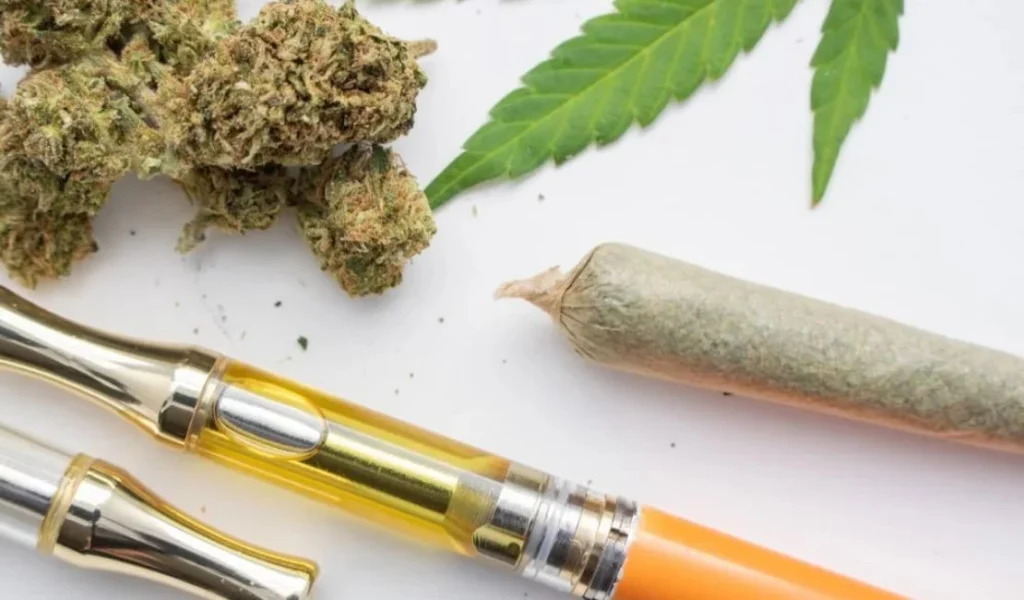 Vaping cannabis