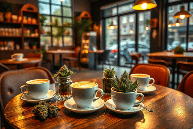 Amsterdam Coffeeshop Experience | Premium Cannabis & Coffee