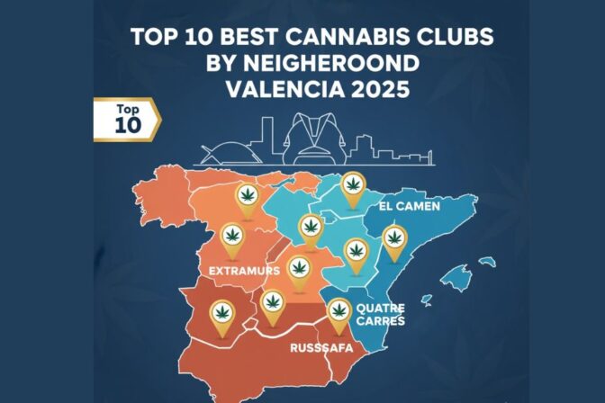 Top 10 Cannabis Clubs Valencia by Neighborhood 2025