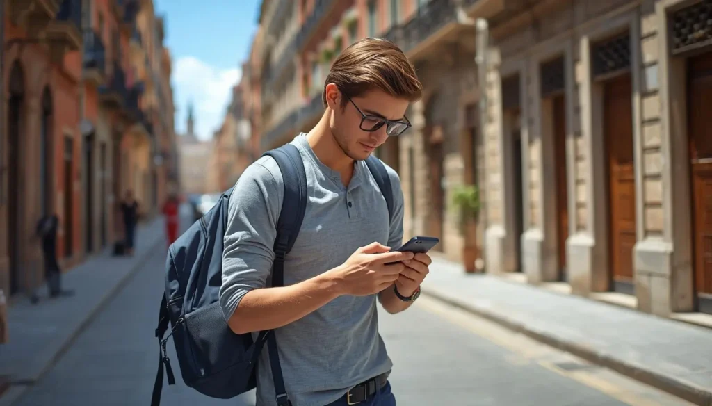 Tourist prepared for cannabis club visit Barcelona